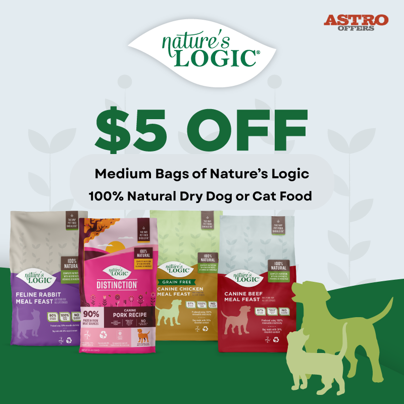 Nature's Logic has created a natural, logical approach to pet food. These diets are 100% natural, high in animal protein and natural taurine, with no synthetic vitamins or minerals.