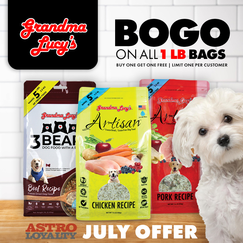 Grandma Lucy's | Buy 1, Get 1 FREE on 1lb Bags