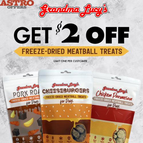 Grandma Lucy's | $2.00 OFF Meatball Treats!