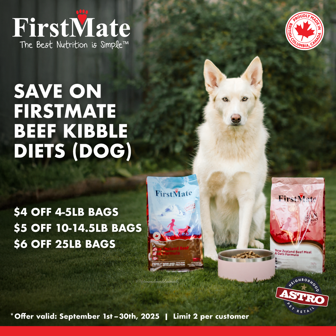 FirstMate | Dollars OFF New Zealand Beef Formulas