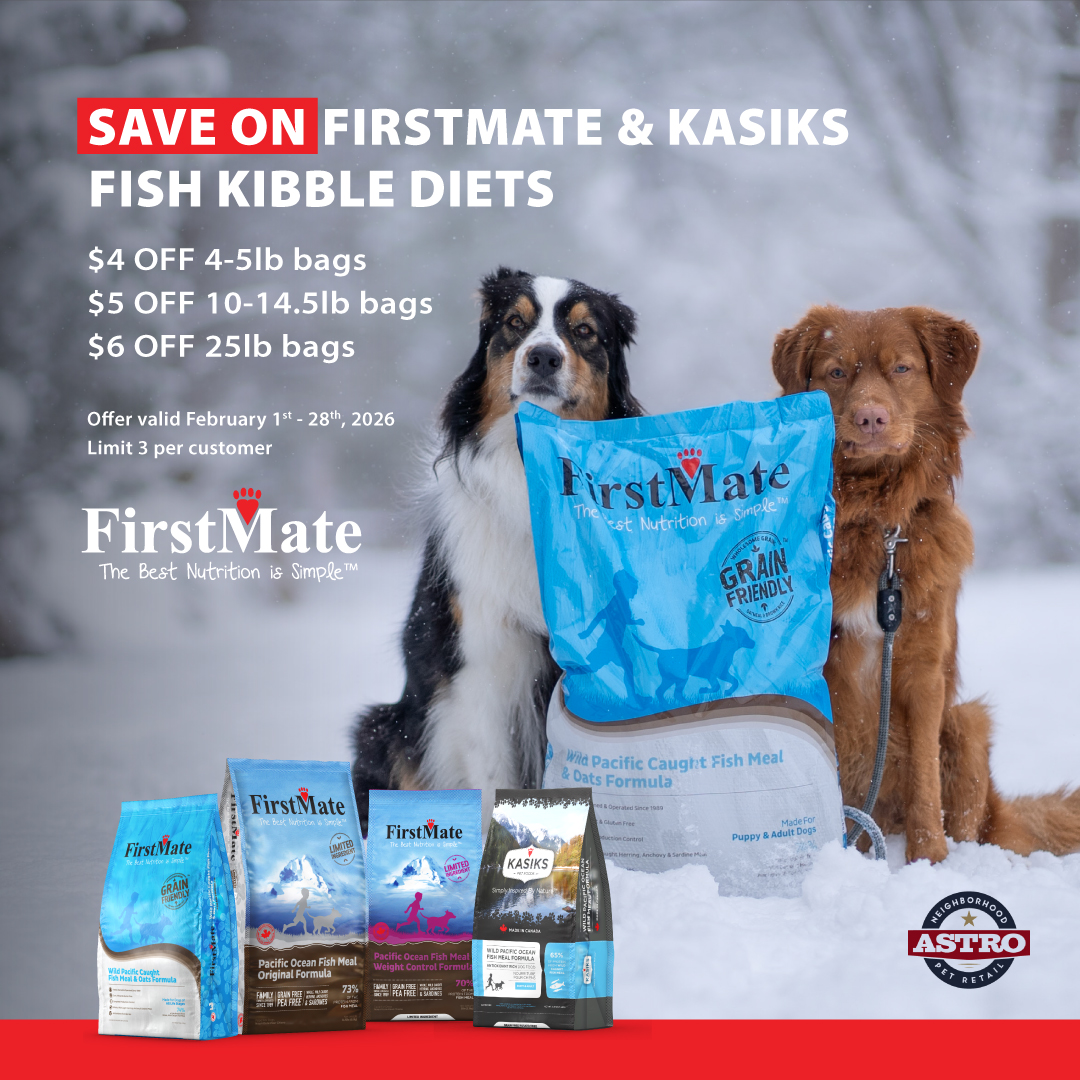 FirstMate the leader in Limited Ingredient Diets, and winner of the Vanguard Award 3 years in a row - family owned and European Certified.  The fish is a combination of Herring, Anchovy, & Sardines
