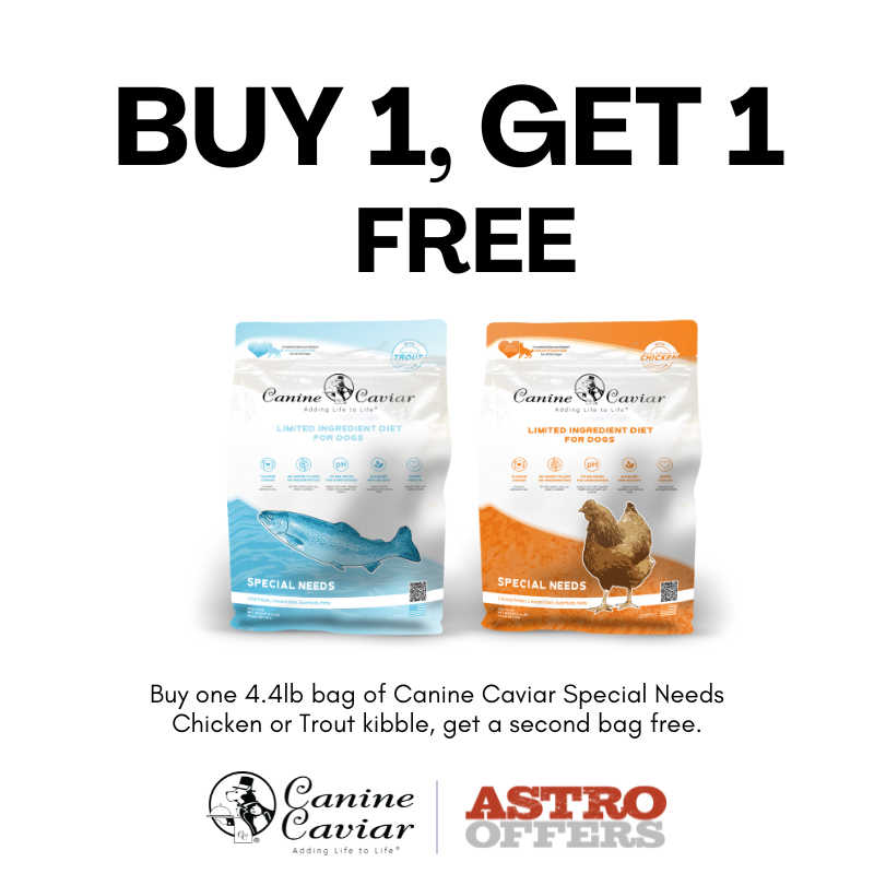 Canine Caviar | Buy 1, Get 1 FREE on 4.4lb Special Needs Formulas
