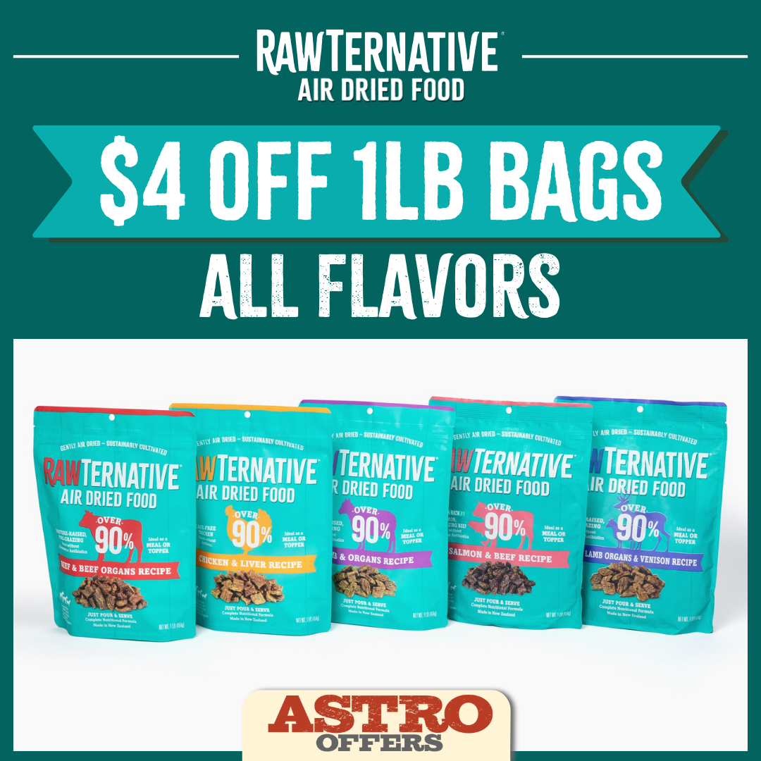 RawTernative | $4.00 OFF 1lb Bags
