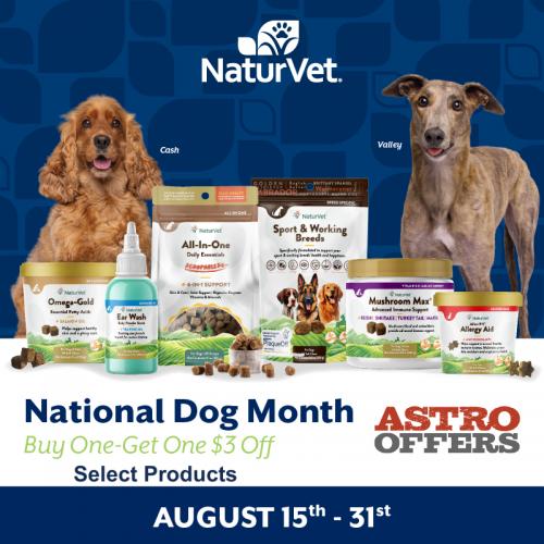 NaturVet | $3.00 OFF a Purchase of 2 Select Products