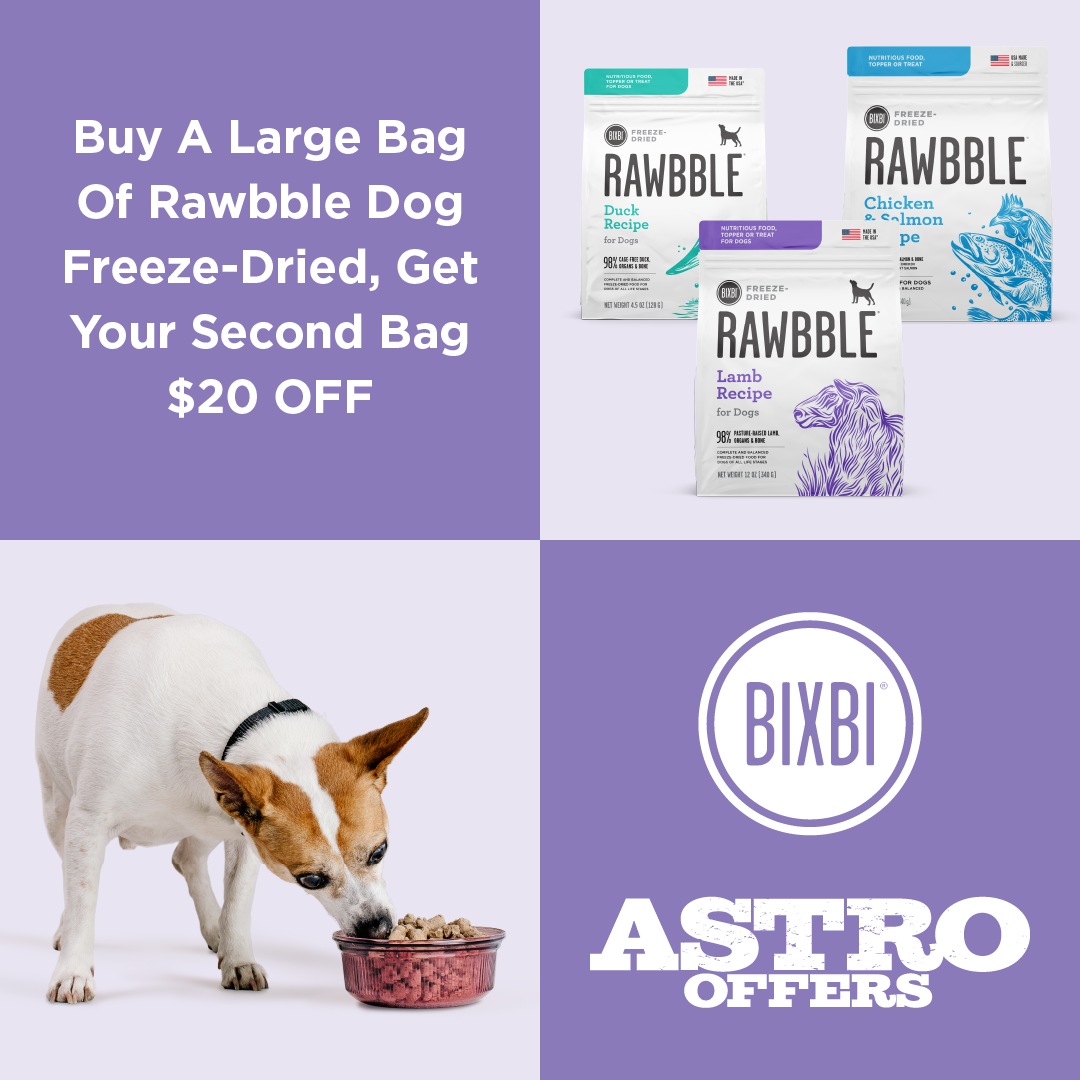 Food, topper, or treat, our freeze-dried food for dogs can do it all. With responsibly sourced ingredients like up to 98% meat, bone, and organs, there's no room for by-products.