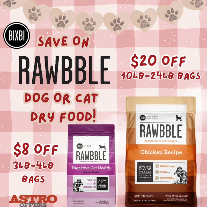 BIXBI dry dog and cat foods combine proteins like cage-free chicken and pasture-raised beef with nutritious, whole-food ingredients for the most digestible, drool and purr-worthy recipes.