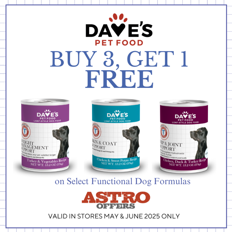 Dave's Pet Food | Buy 3, Get 1 FREE on Select Functional Dog Formulas
