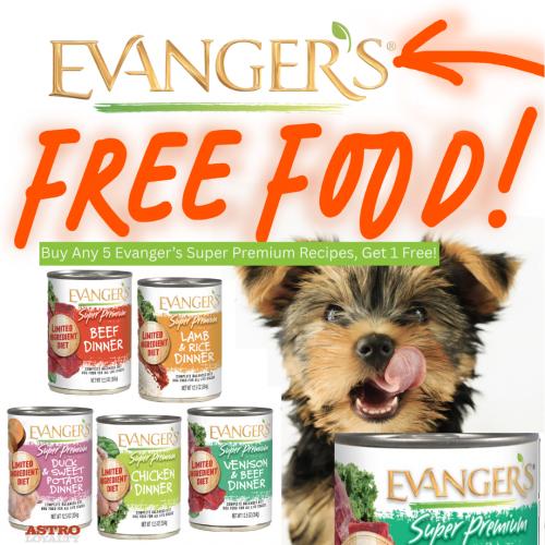 Evanger's | Buy 5, Get 1 FREE on Super Premium LID Cans