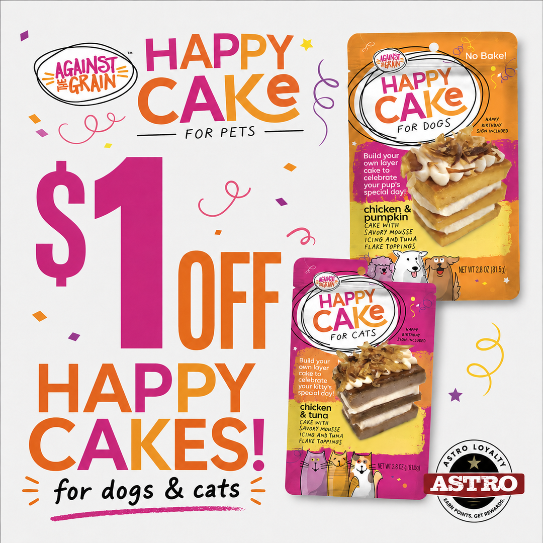 Celebrate your pet's birthday, Gotchya Day, or just-because day with a no-bake layered cake!