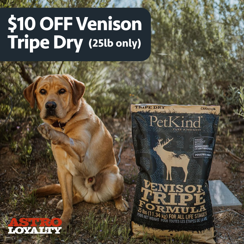 Tripe Dry is the first dry dog food to feature the superfood green tripe as the number one ingredient in all its formulas. There's no other dog food like it.