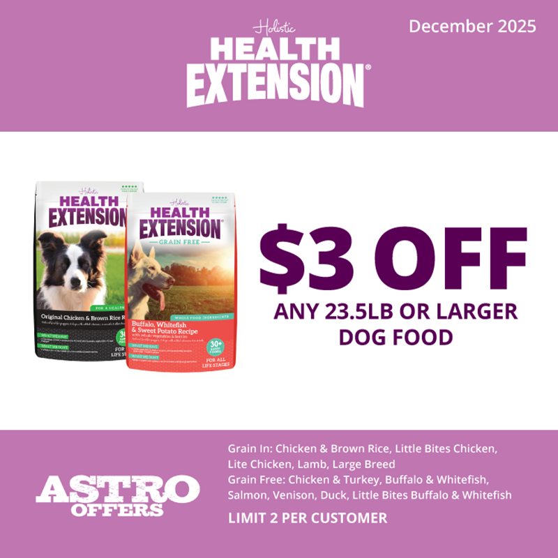 Health Extension | $3.00 OFF Large Bags 