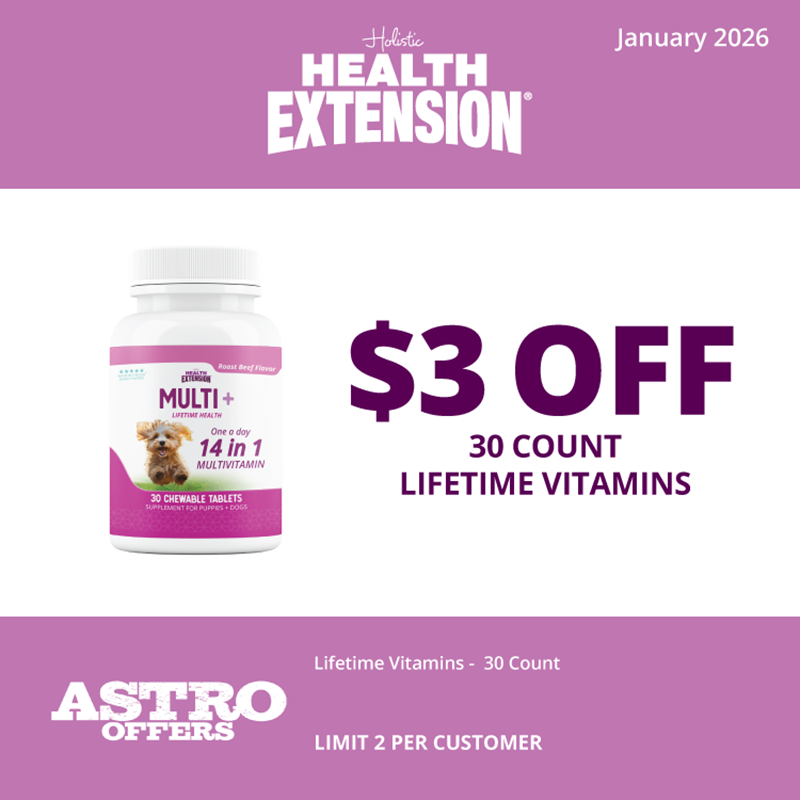 Health Extension | $3.00 OFF 30ct Lifetime Vitamins 