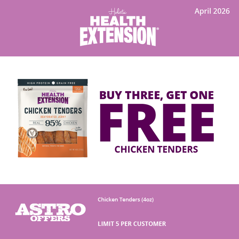 Health Extension | Buy 3, Get 1 FREE on 4ozChicken Tenders
