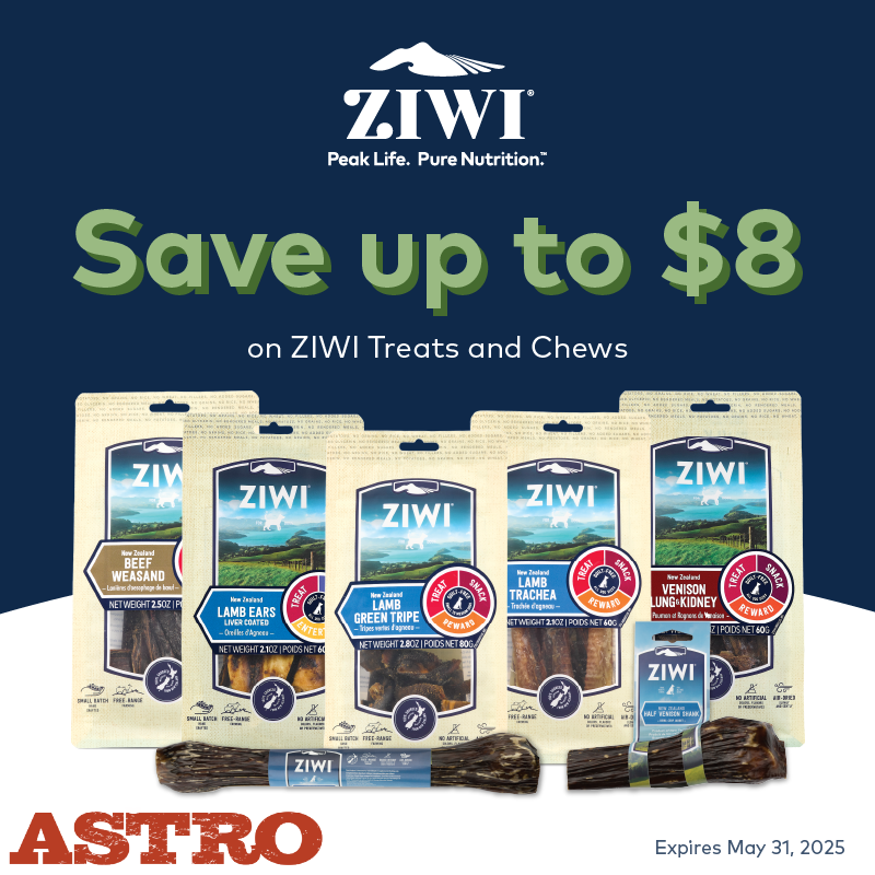 ZIWI | Dollars OFF Bagged Treats and Chews