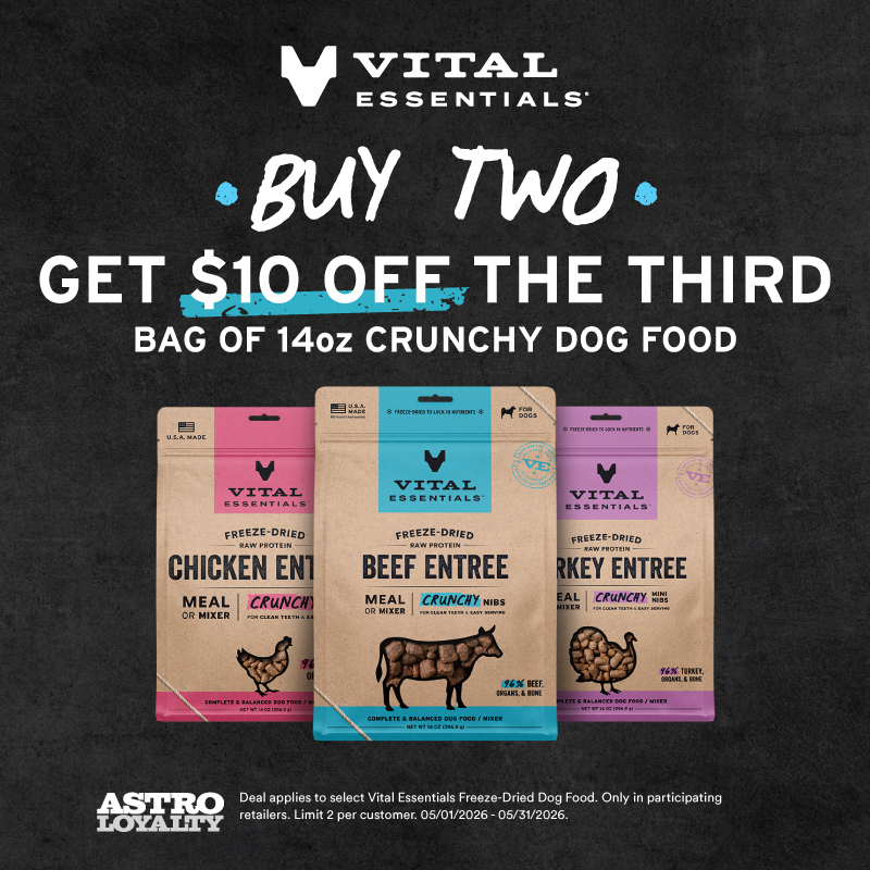 Crunchy Nibs are hard and crunchy, great for adult cats as a complete and balanced meal. Or, combine them with current food for an extra boost. Give your dog the Butcher Cut Protein they deserve. 