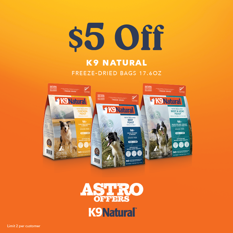 With taste as our top priority, our innovative offering of balanced diets are ones your dog will truly crave. Free from grains, gluten, artificial flavours, and preservatives