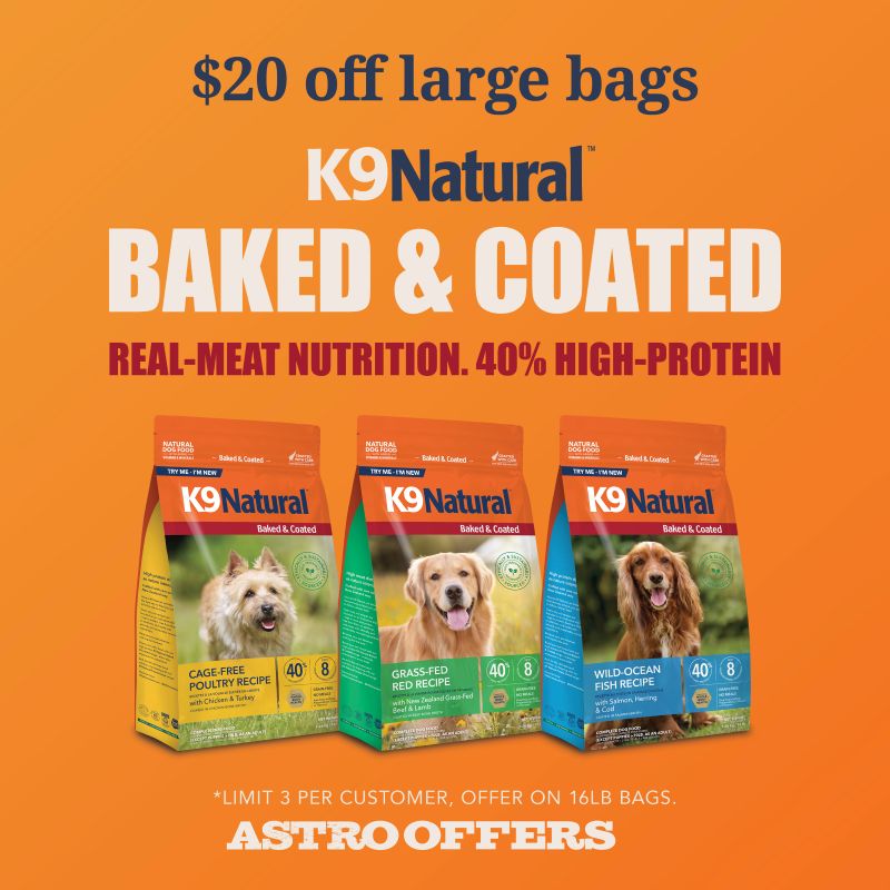 Complete daily nutrition, packed with 40% protein. Made with real meat, no meals or fillers, and enhanced with superfoods. All baked and bone broth coated for unmatched taste.
