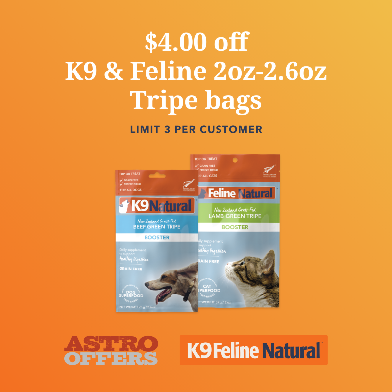Hailed as a highly palatable, natural superfood, Green Tripe is a fantastic supplement containing an abundance of vital nutrients for your dog. Feed as a tasty treat or topper to any meal.