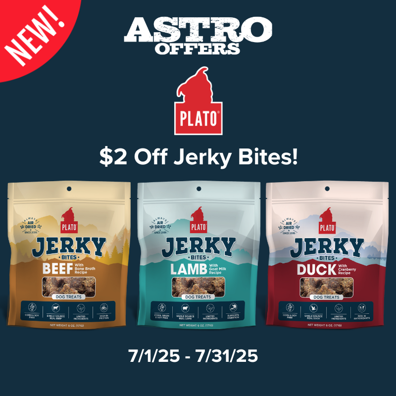 Plato | $2.00 OFF NEW Jerky Bites 