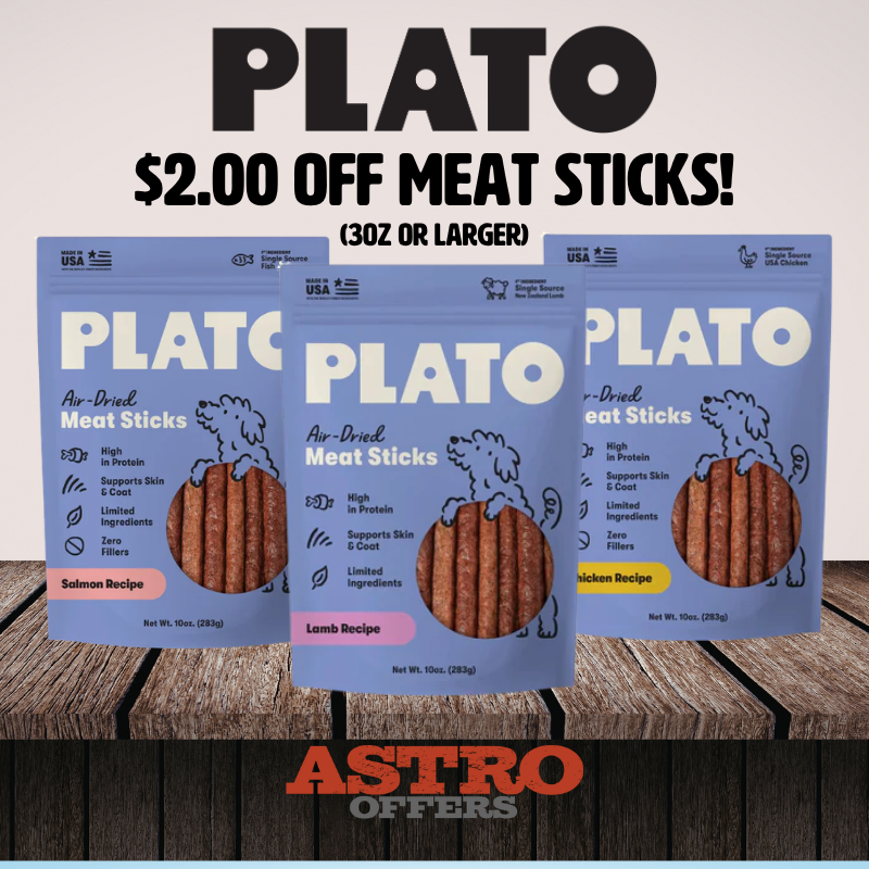 We're committed to providing our pets with highly nutritious treats that are as savory as they are healthy! Plato's air drying technique allows our treats to retain both nutrients and taste.