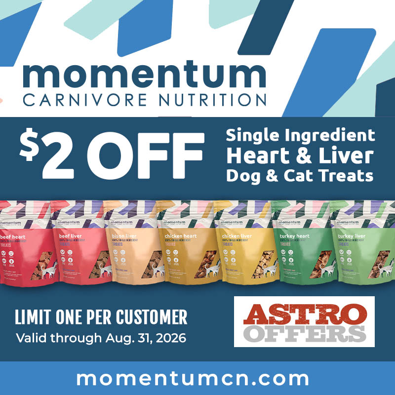 Like supports like! Support heart and liver health with this great deal for treats you can cross merchandise for dogs and cats.