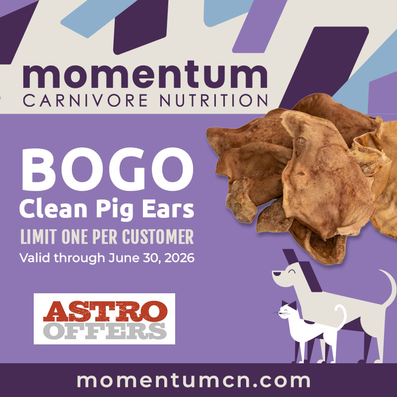 Clean Pig Ears are a high protein treat that provides oral care, vitamins, and minerals! 