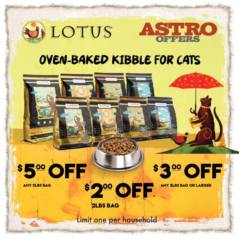 LOTUS | Dollars OFF Oven-Baked Cat Kibble