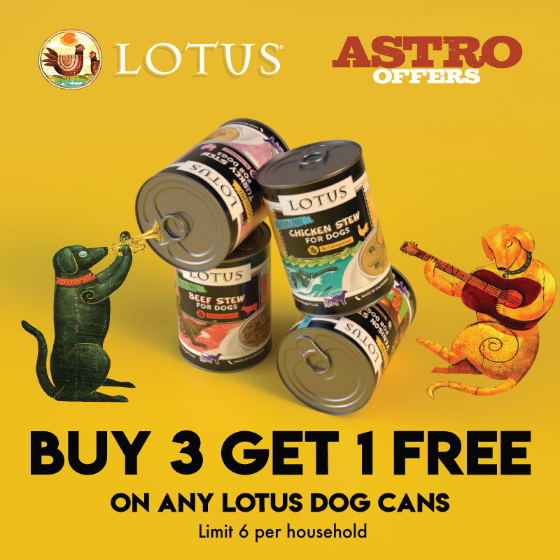 Lotus Dog Cans are made with immense love and care at our Family Owned & Operated cannery in southern California. No Carageenan. Only human grade meat, veggies, broth & vitamins for a complete diet.