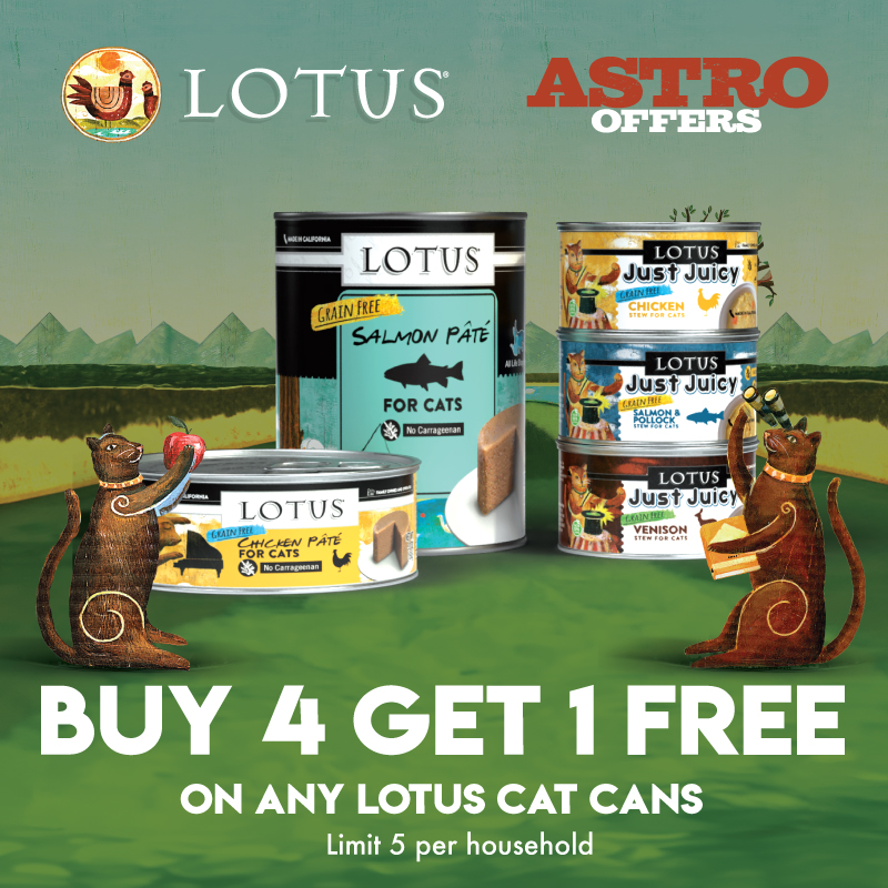 Lotus Cat Cans are made with immense love and care at our Family Owned & Operated cannery in southern California. No Carageenan, or gums. Only human grade meat, broth and vitamins for a complete diet.