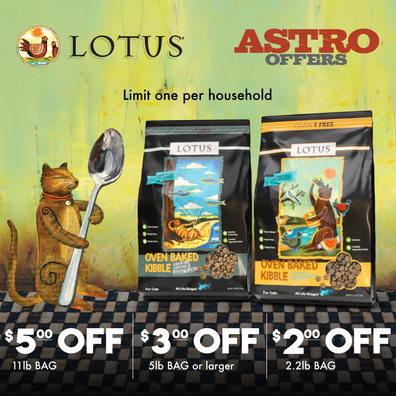 LOTUS | Dollars OFF Oven-Baked Cat Kibble