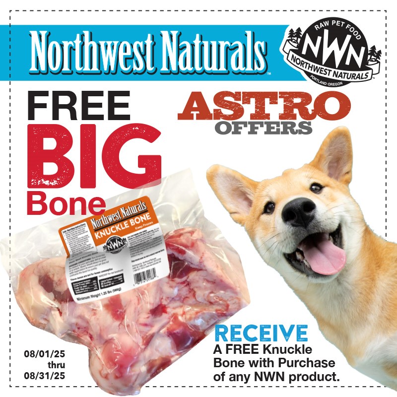 Northwest Naturals | FREE Knuckle Bone with Qualifying Purchase
