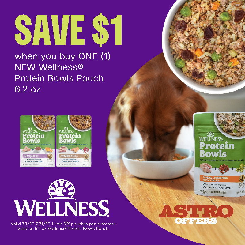 NEW Protein Bowls shelf stable meals served straight from the pantry in 8 droolworthy recipes that will leave your dog begging for more!  Slowly cooked, quickly devoured!