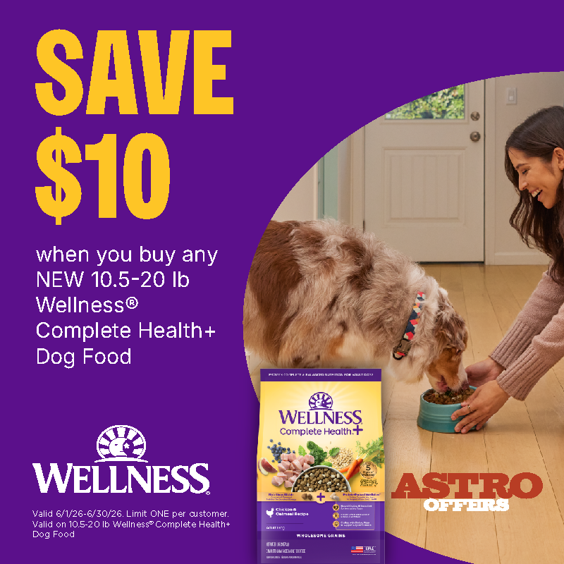 NEW Complete Health + with Freeze Dried bites of real Chicken or Fish for big, bold flavor!  Delivers whole body health and full body tail wags!