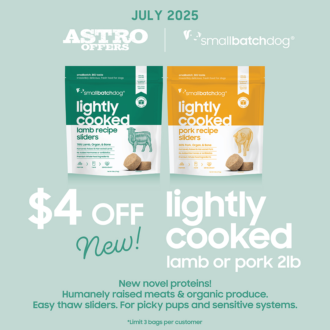 Smallbatch Pets | $4.00 OFF NEW 2lb Lightly Cooked Proteins