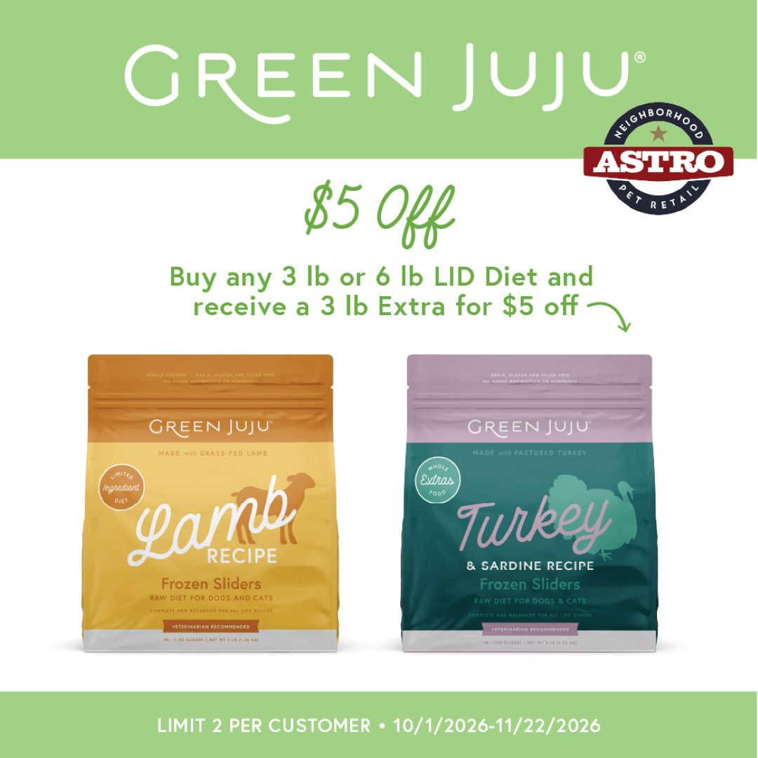 The Extras Line is for pets who thrive on variety. Blending high-quality proteins, whole sardines, and a rainbow of organic fruits and veggies.