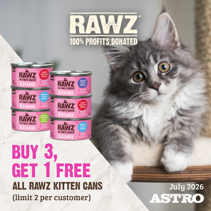 Meat is the 1st ingredient in these delicious kitten recipes that provide nutrient-rich hydration & EPA/DHA for healthy growth. 100% of profits are donated to causes that support pets & people.  