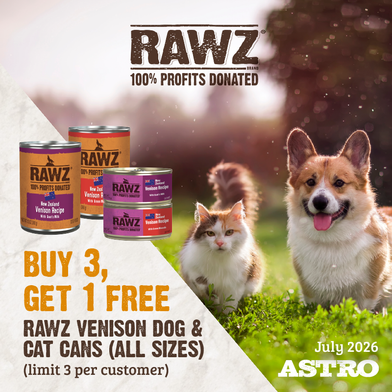 Cats and dogs love our tasty canned food options. These speciality products are made with 94% New Zealand Venison and come in two options: with goat's milk and with green mussels. 