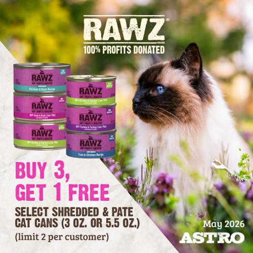 Cats love our tasty canned food options. We have a flavor and variety for every picky palate! 