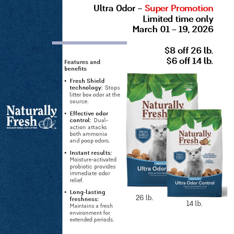 Naturally Fresh | Dollars OFF Ultra Odor Control Litter
