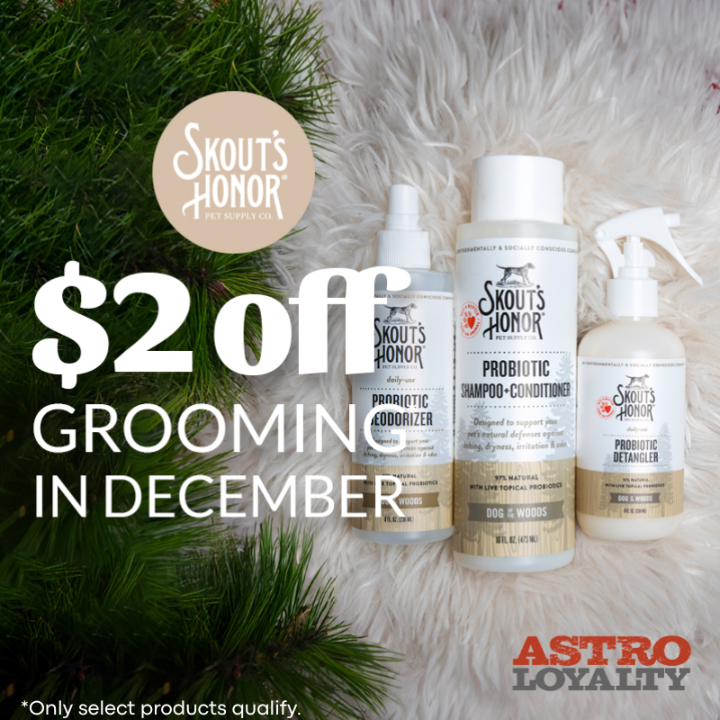 Skout's Honor | $2.00 OFF Grooming Products