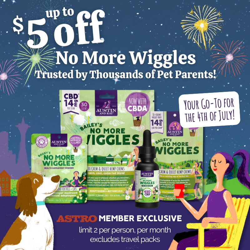 Austin and Kat | Dollars OFF Calming No More Wiggles Formulas and Select Everyday Formulas