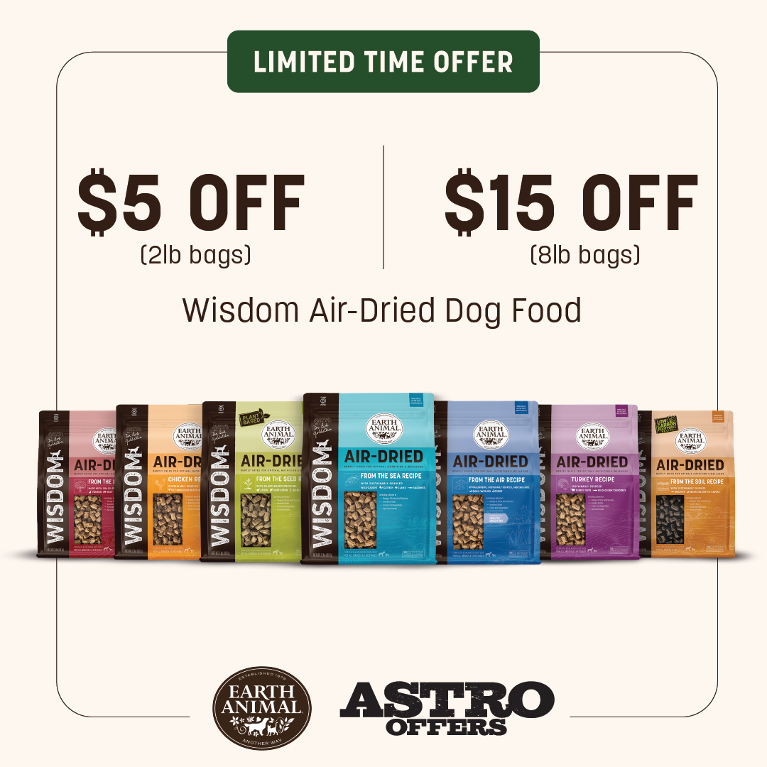 Premium nutrition at a premium value! Wisdom Air-Dried Dog Food is gently dried in the USA for optimal nutrition and wellness dogs deserve.
