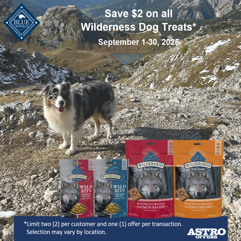 Blue Buffalo | $2.00 OFF Wilderness Dog Treats