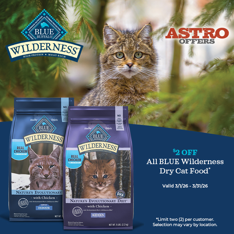 Blue Buffalo | $2.00 OFF Wilderness Dry Cat Food 