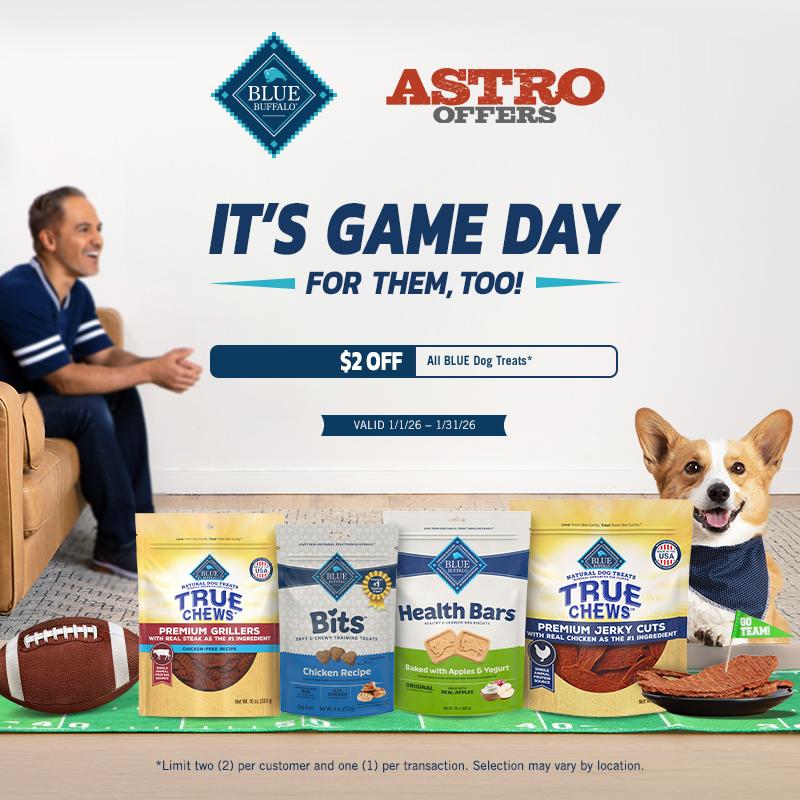 Blue Buffalo | $2.00 OFF Blue Buffalo Dog Treats