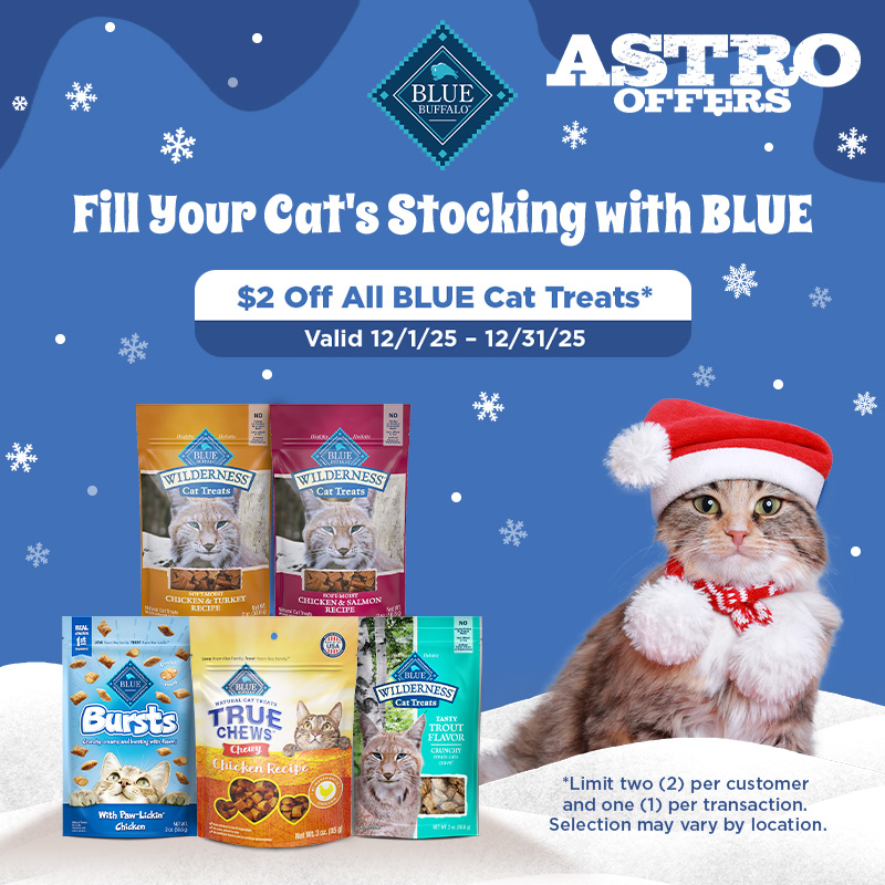 Blue Buffalo | $2.00 OFF Blue Buffalo Cat Treats
