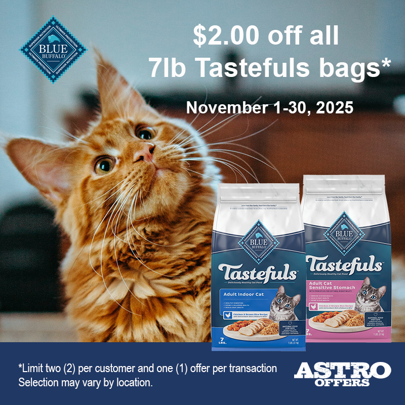 Blue Buffalo | $2.00 OFF Tastesfuls 7lb Dry Cat Food