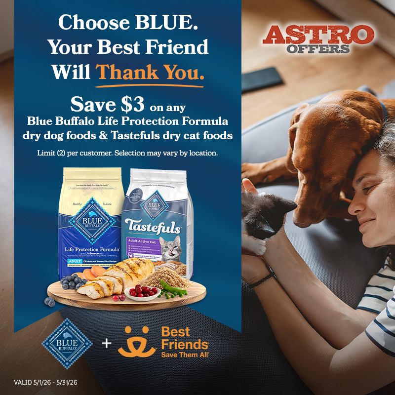 Choose BLUE. Your Best Friend Will Thank You. 
