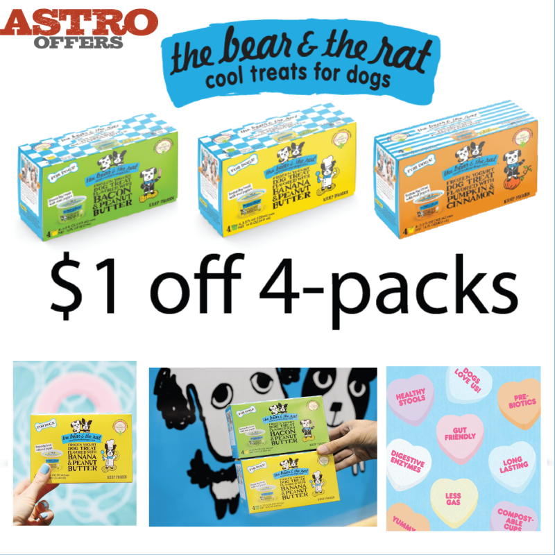 The Bear and the Rat | $1.00 OFF Frozen Yogurt 4-Packs