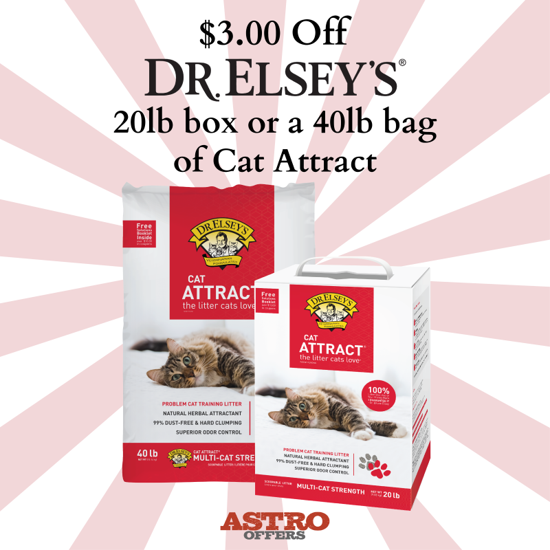 Dr. Elsey's | $3.00 OFF Cat Attract 
